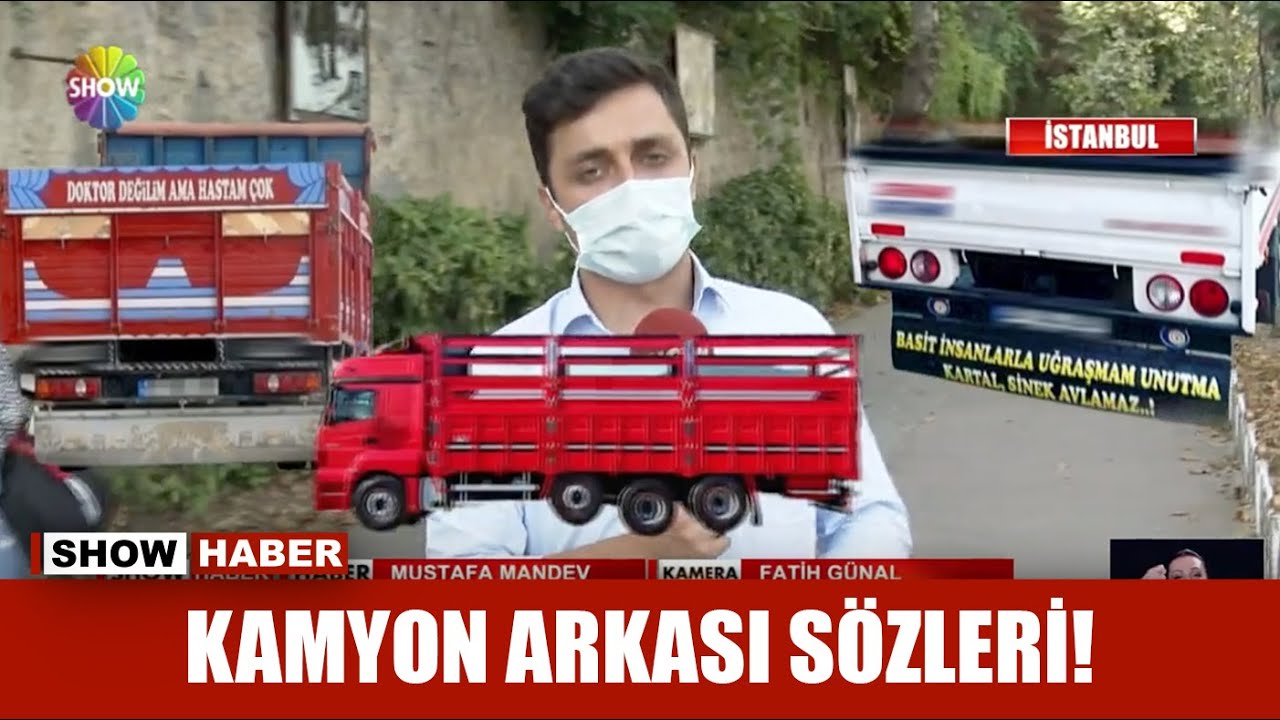 Kamyon arkası sözleri!