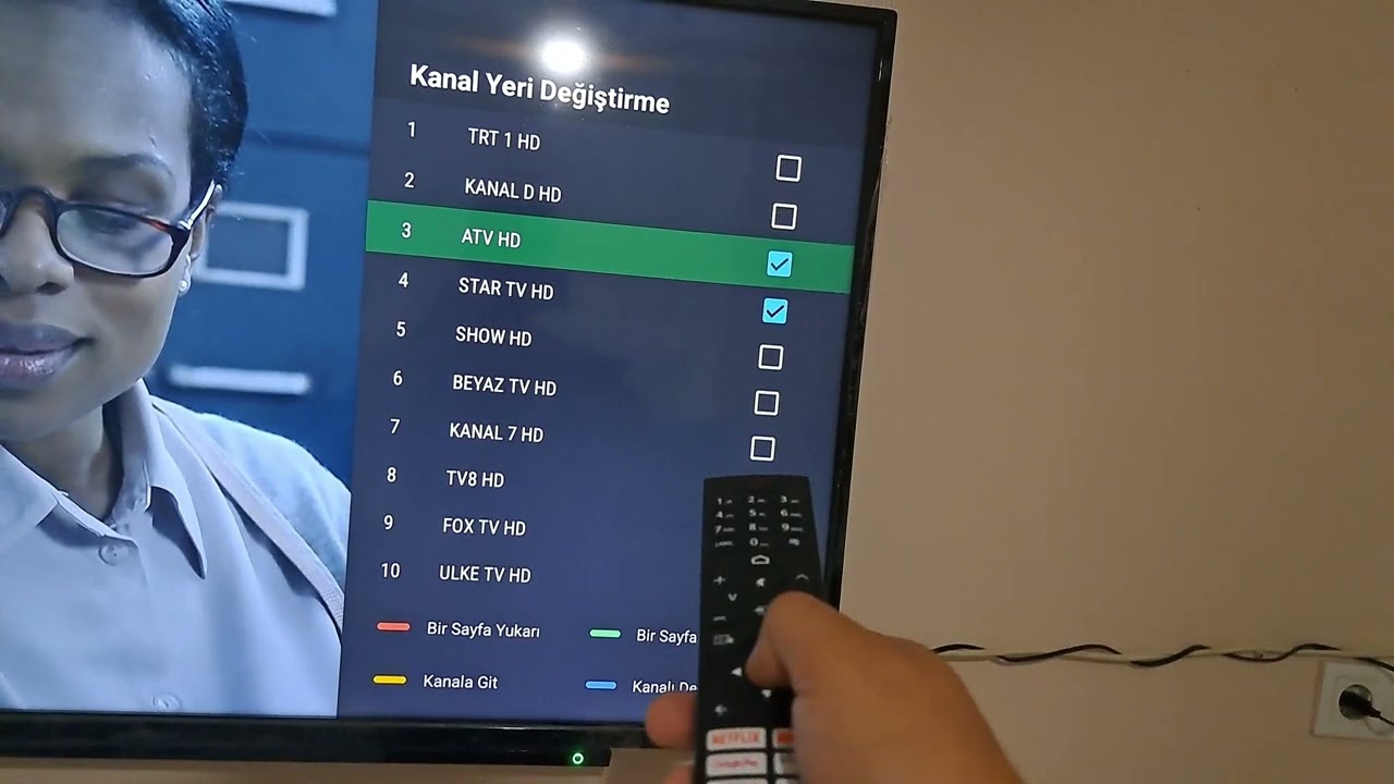 Kanal Yeri Değiştirme Düzenleme / TKGS #toshiba #vestel #androidtv #smarttv