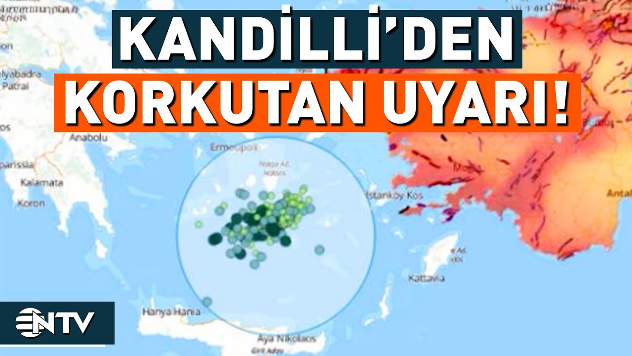 Kandilli'den Tsunami Uyarısı! Deprem İhtimalinin En Fazla Olduğu Yeri Açıkladı | NTV