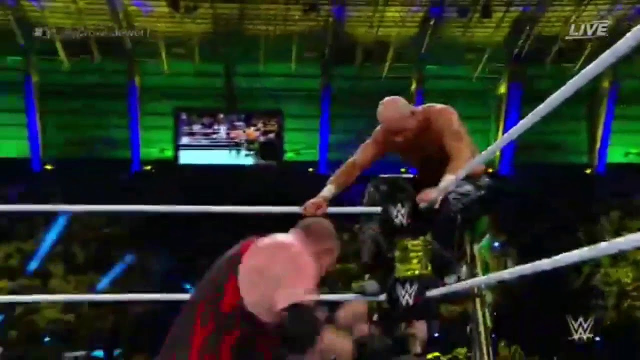 Kane Mask Botch|| WWE Crown jewel 2018