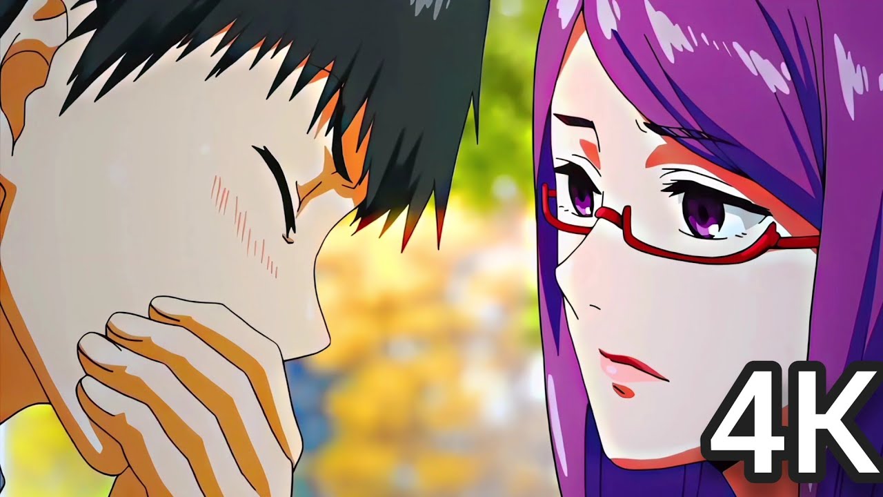 Kaneki and Rize 4k twixtor | 2160p