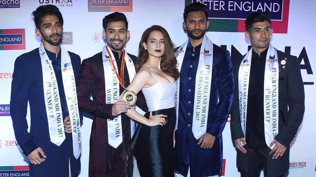 Kangana Ranaut At Peter England Mr. India 2017 Grand Finale
