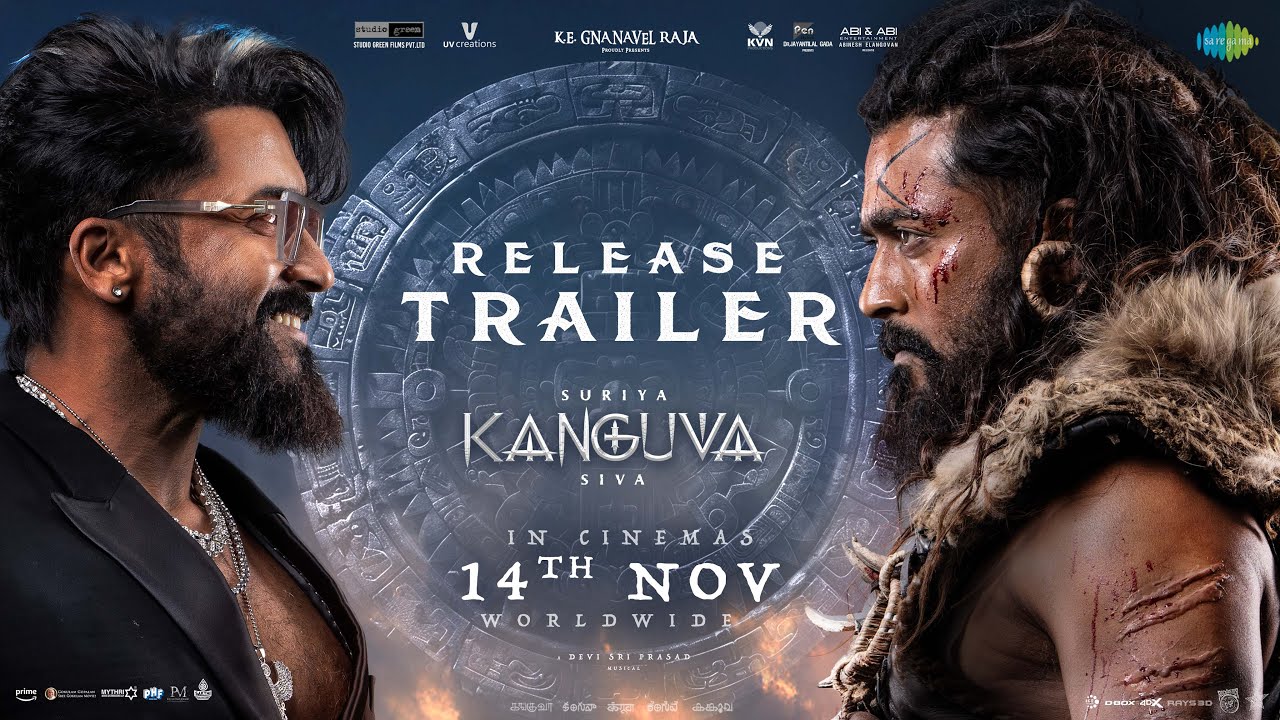 Kanguva - Release Trailer | Suriya | Bobby Deol | Siva | Devi Sri Prasad | Studio Green