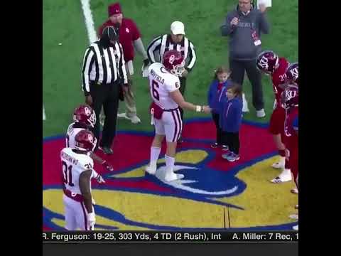 Kansas Players Don’t Shake Baker Mayfield’s Hand