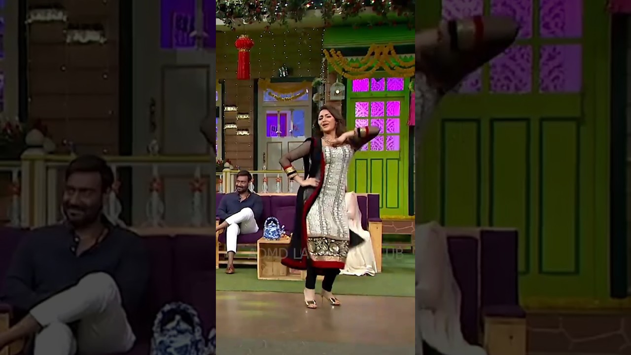 #kapil sharma ka funny dance# sayesha south actress ka best dance on kapil sharma show