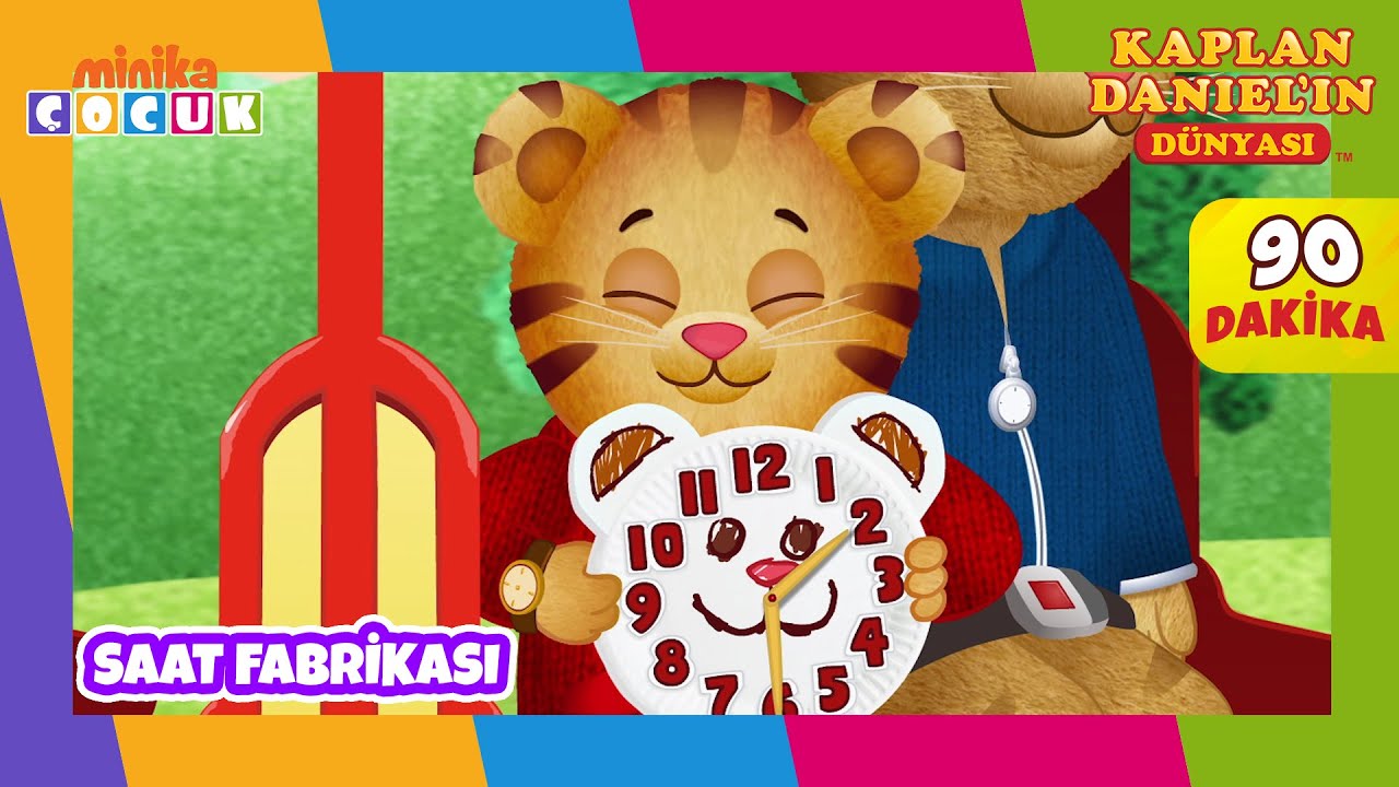 Kaplan Daniel'ın Dünyası 🐯 | Saat Fabrikası 😍 | Minika
