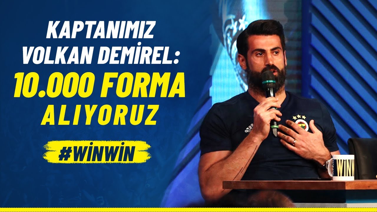 Kaptanımız Volkan Demirel: Takım Olarak 10.000 Forma Alıyoruz #WİNWİN