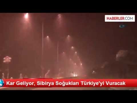 Kar Geliyor, Sibirya Soğukları Türkiye'yi Vuracak