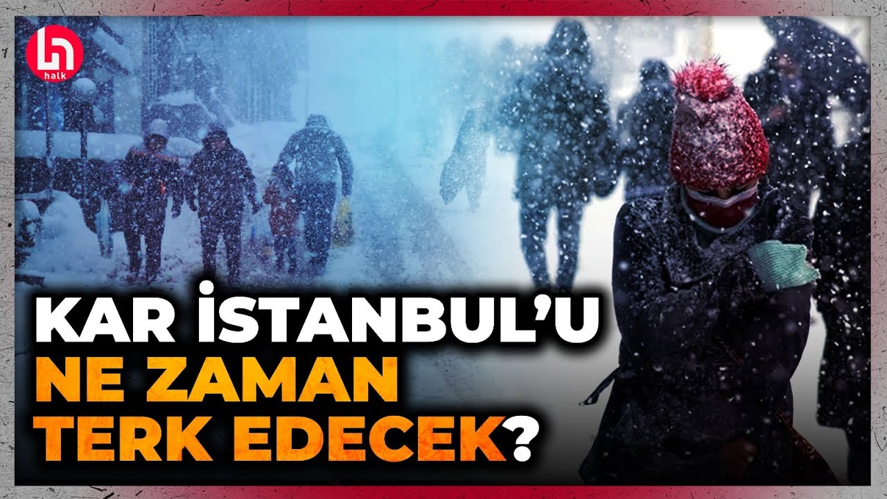 Kar İstanbul'a ne zaman veda edecek? Yarın okullar tatil olur mu? Adil Tek yanıtladı!