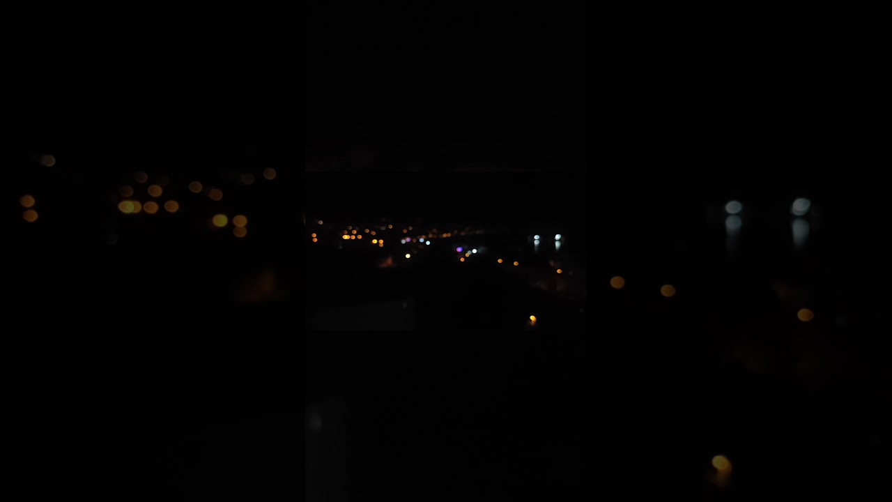 Karadeniz gece Snap gece manzarası