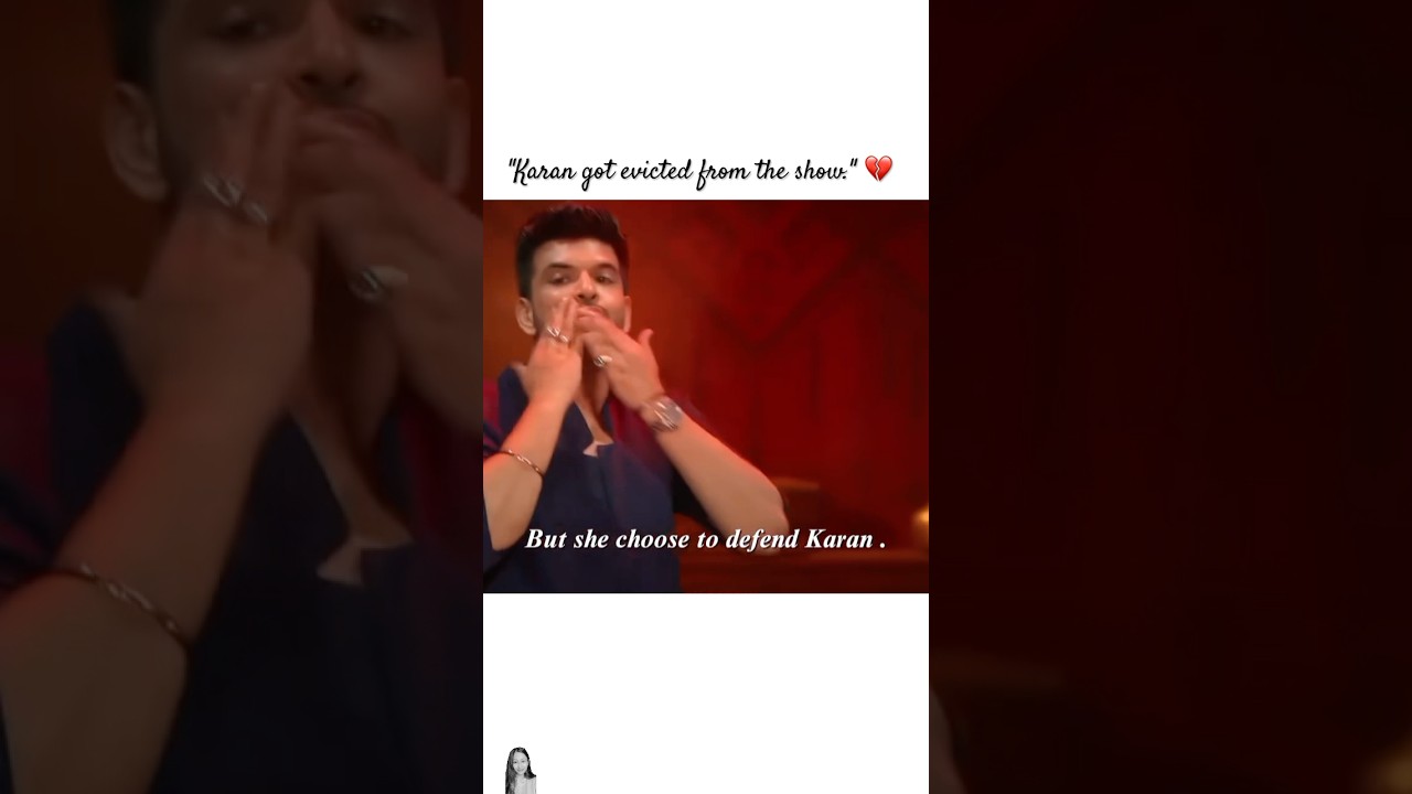 Karan is out of the show 💔 #karankundra #karan #jasminbhasin #jannat #jannatzubair #puravjha