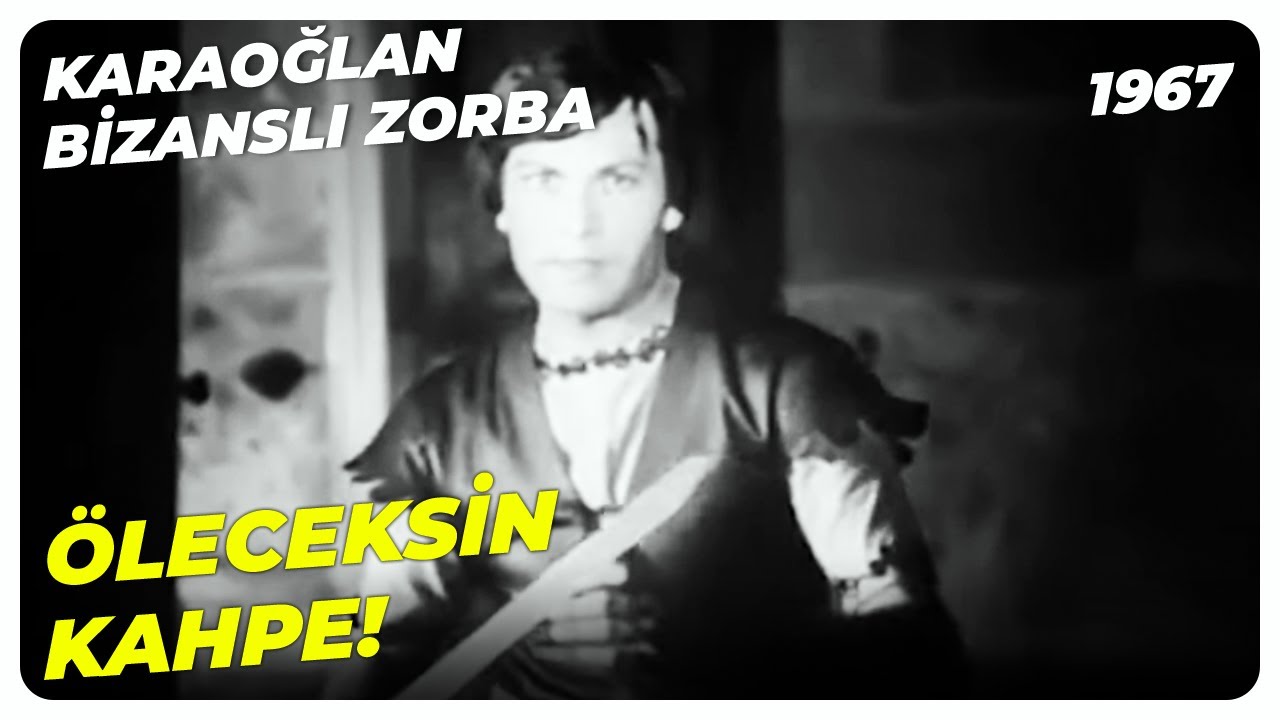 Karaoğlan: Bizanslı Zorba - Kralına Çatarım! | Kartal Tibet Esen Püsküllü | Yeşilçam Filmi
