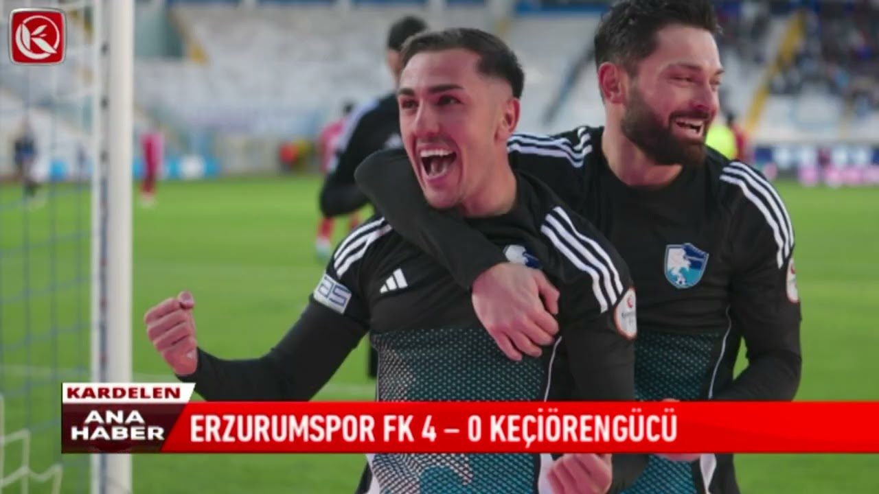 Kardelen TV | ERZURUMSPOR FK EVİNDE GALİP!