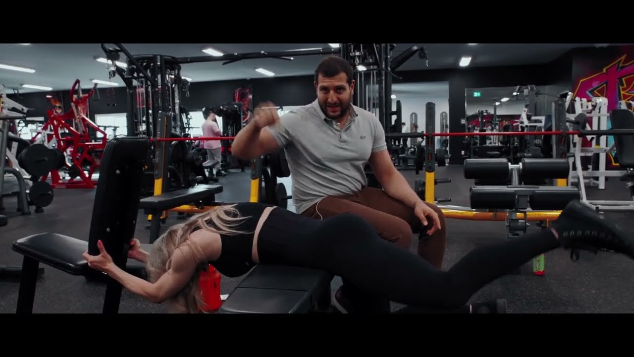 Karen Orlena Wall & Amer Kamra - Lower Body Day at Truth Gym Gallery