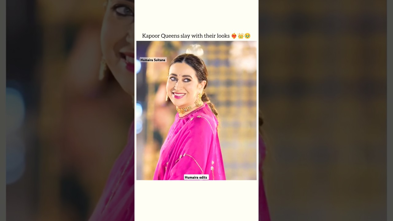 Karishma Kapoor is giving us 90s vibes 😍🫶💝. #shorts #edit