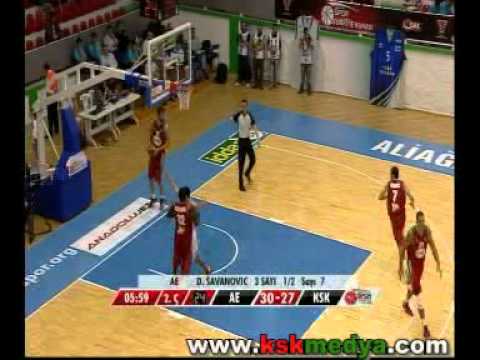 KARŞIYAKA - Anadolu Efes TR KUPA (Özet) =KSKMEDYA=