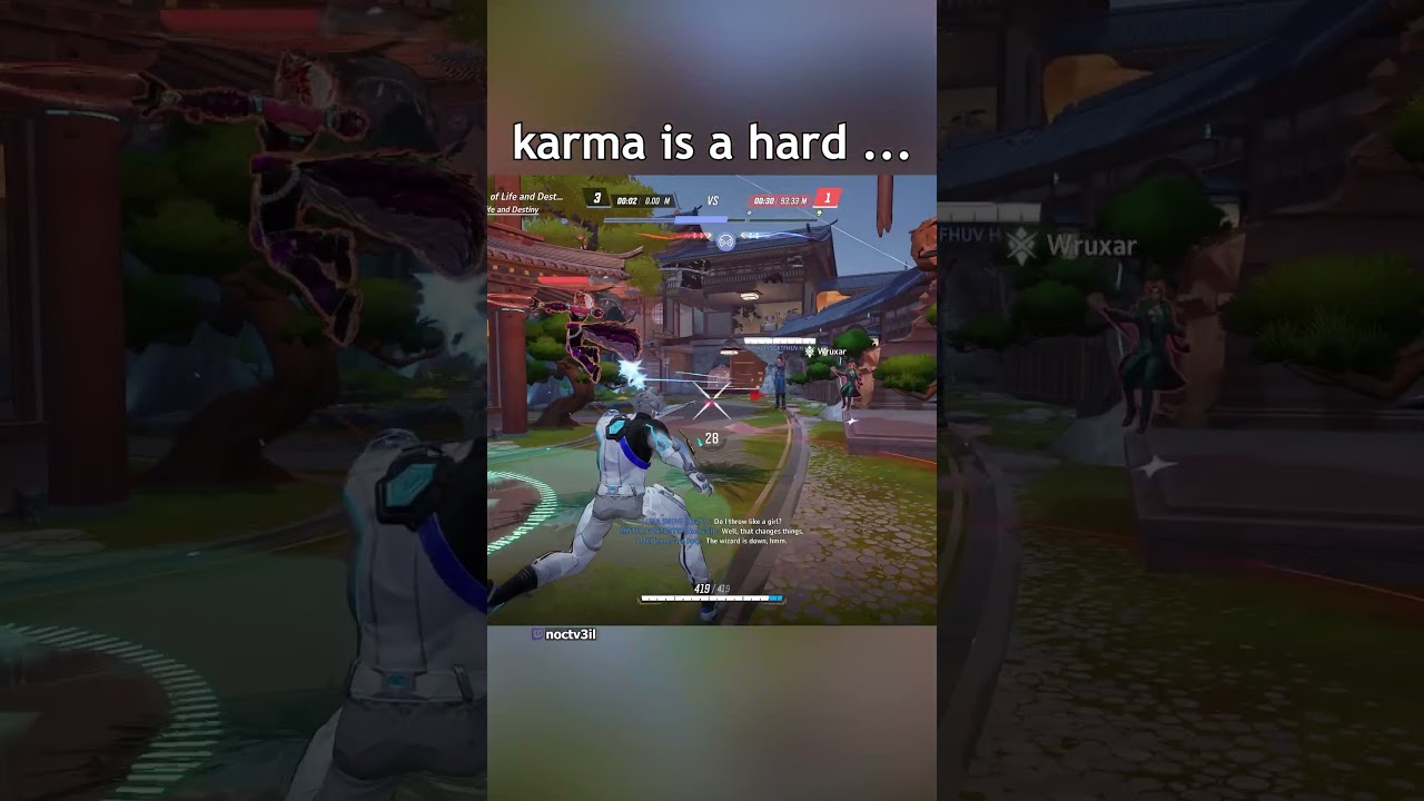 Karma is a hard .... #marvelrivals #gaming #streamers #Marvelrivals #Yayıncı #fantasticfour
