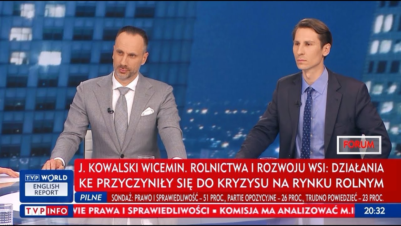 Karolina Pawliczak: PiS znowu oszukał rolników I TVP Info #Forum  14.04.23