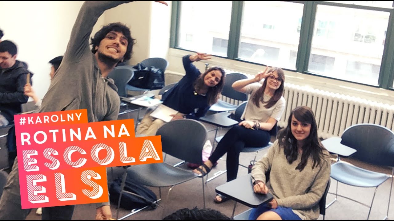 #karolNY: Minha rotina na escola de inglês ELS