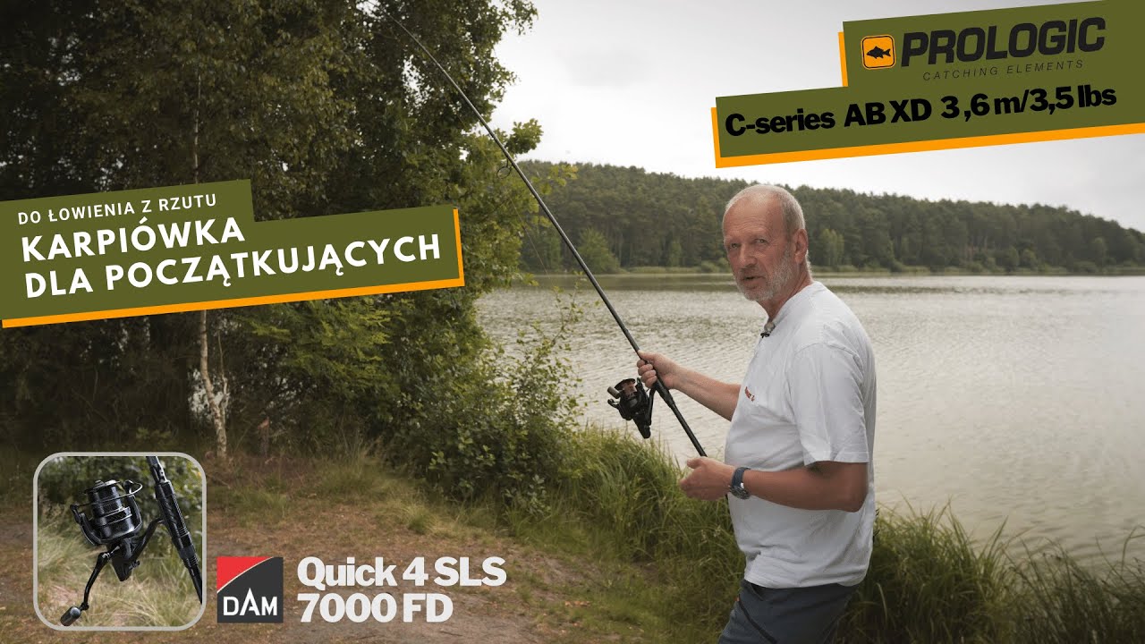 Karpiówka do rzutów dla początkującego - Prologic C-Series AB XD