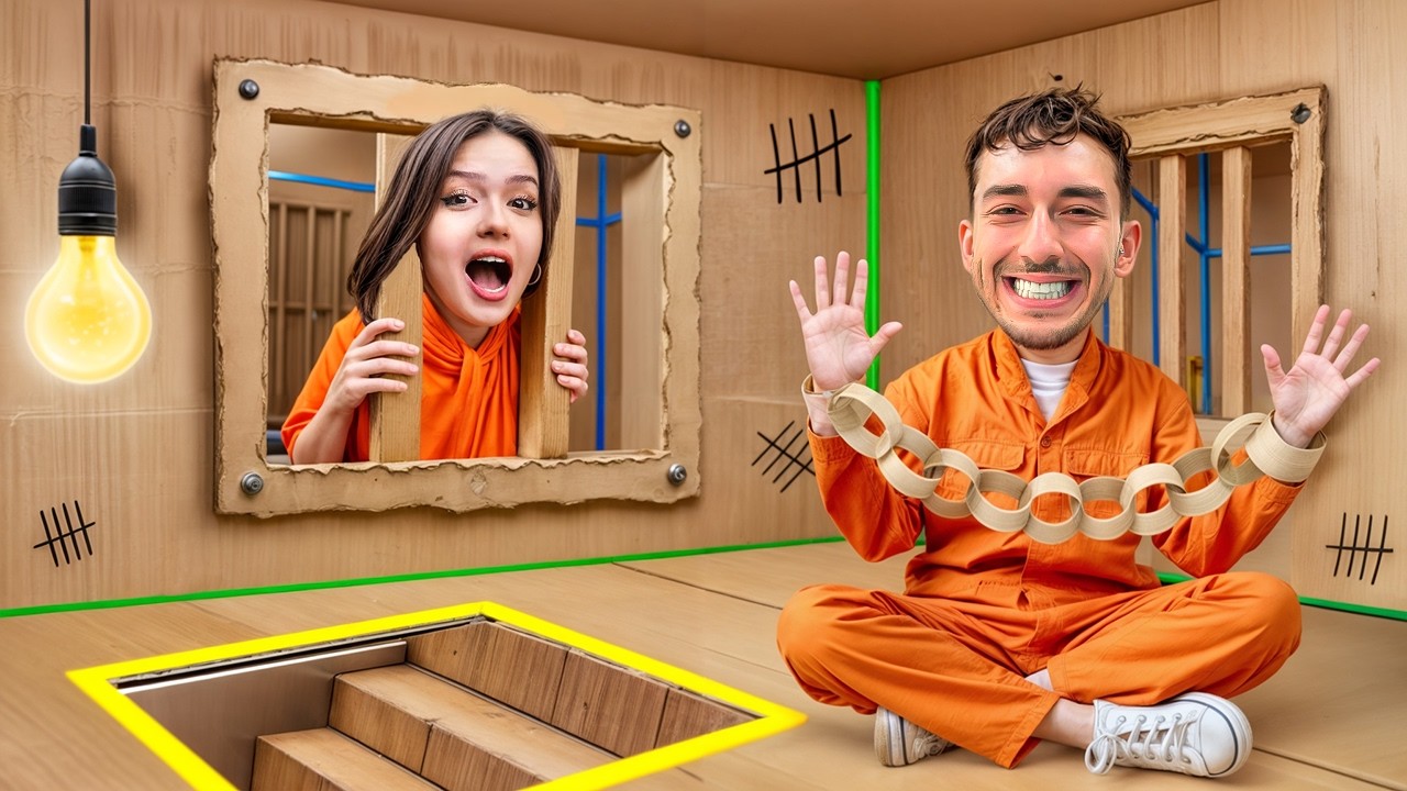 KARTON HAPİSHANEDEN KAÇIŞ ?! Mert Eren | Feride Özdinç