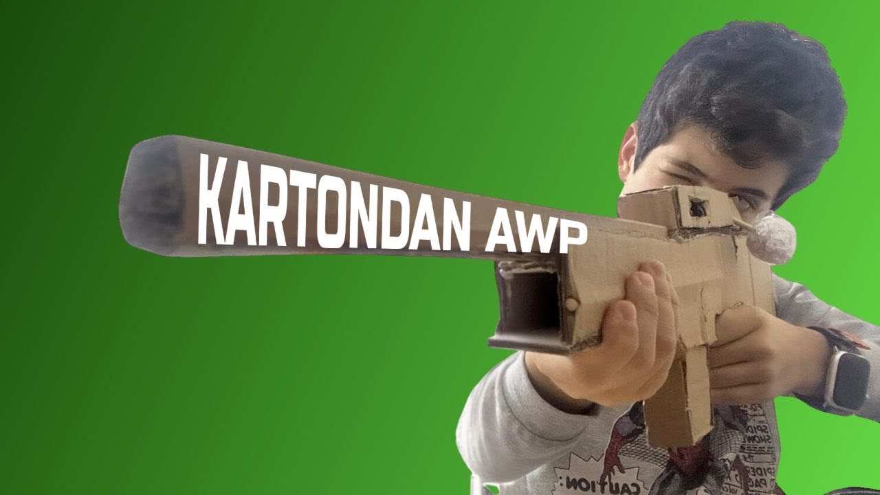 Kartondan Awp yapımı