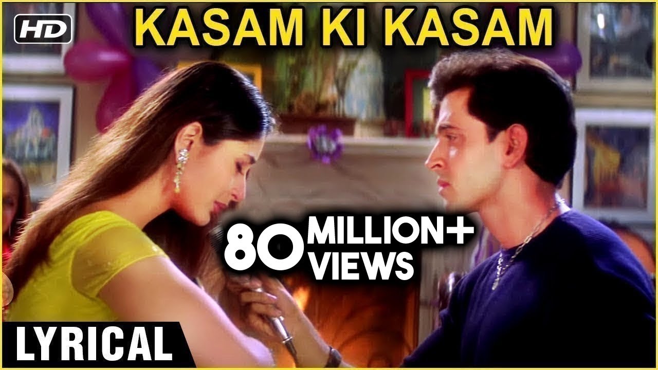 Kasam Ki Kasam | Lyrical | Main Prem Ki Diwani Hoon | Kareena Kapoor, Hrithik Roshan, Abhishek