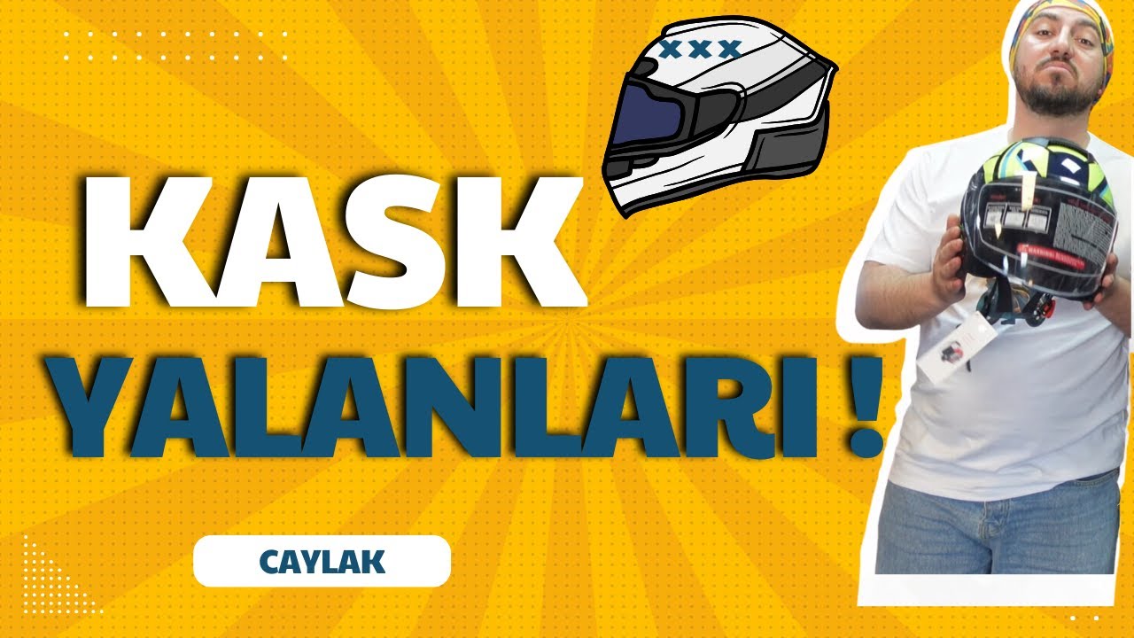 KASK ALIRKEN BUNLARI ATLAMA PİŞMAN OLURSUN !/YALAN SÖYLÜYORLAR :)