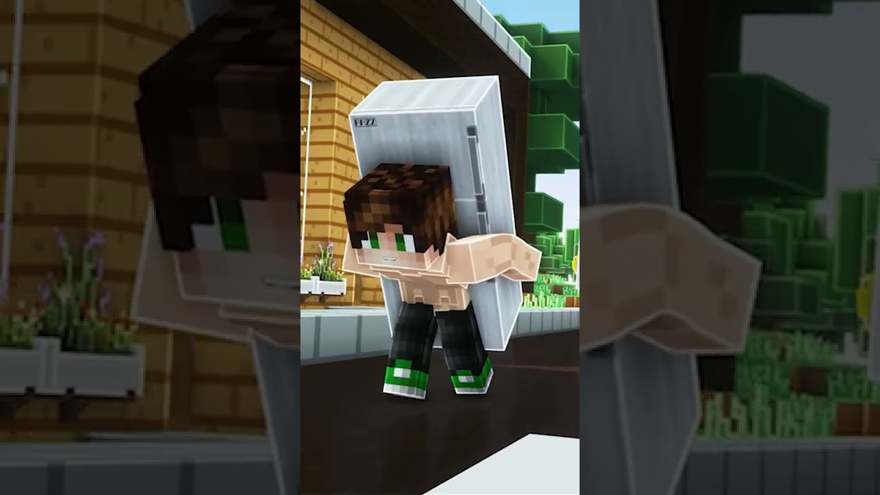 KASLI GREEN YARDIMA İHTİYAÇ DUYMAZ ASLANIM - Minecraft #shorts