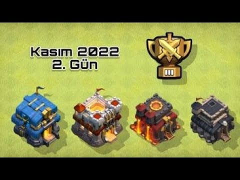 Kasım 2022 Klan Savaş Ligleri 2. Gün - Clash of Clans