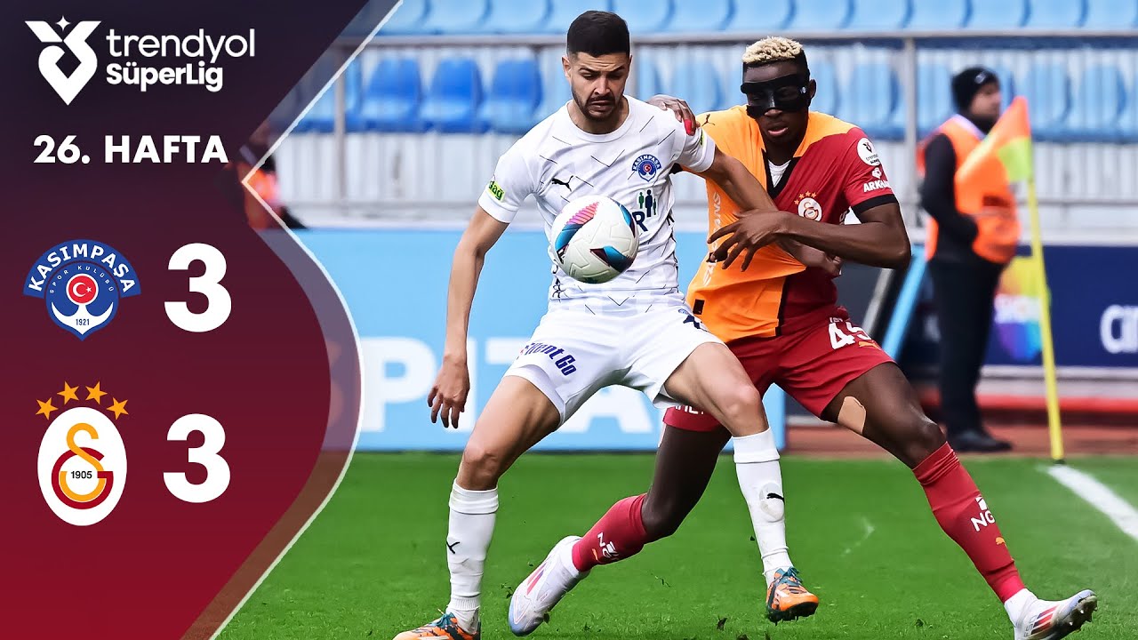 Kasımpaşa (3-3) Galatasaray - Highlights/Özet | Trendyol Süper Lig - 2024/25