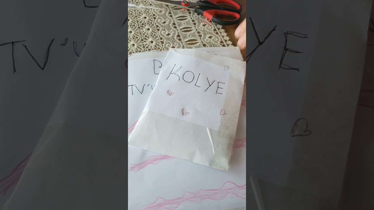 Kağıt Kutu Sürpriz | Boncuk Tasarımı #diy #keşfet