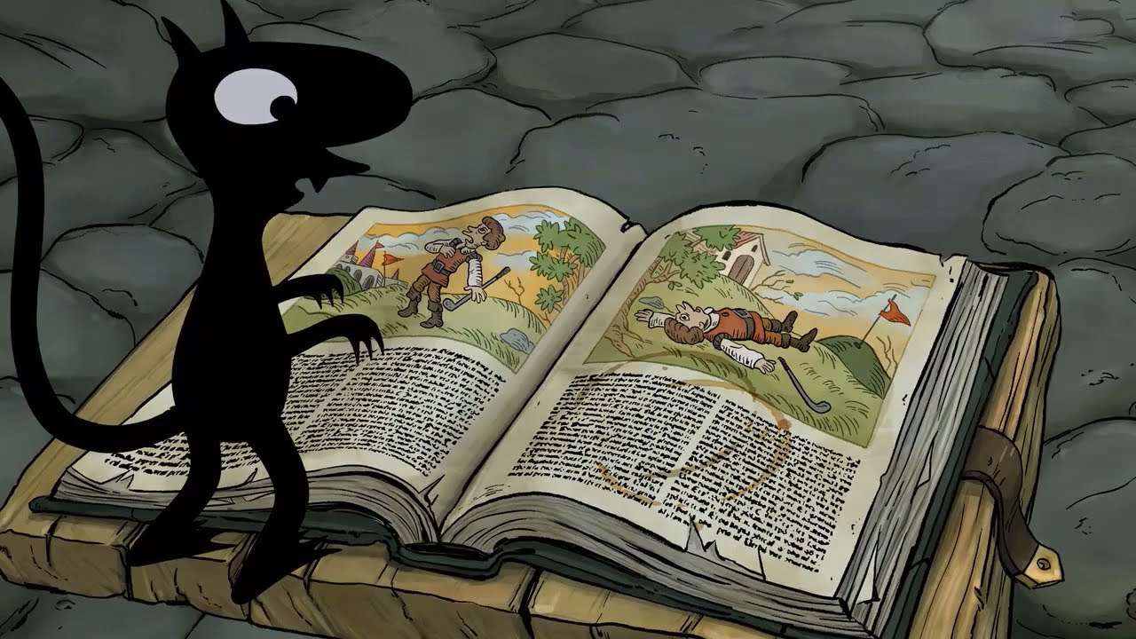 Kat prezentuje narzędzia tortur - Rozczarowani (Disenchantment)