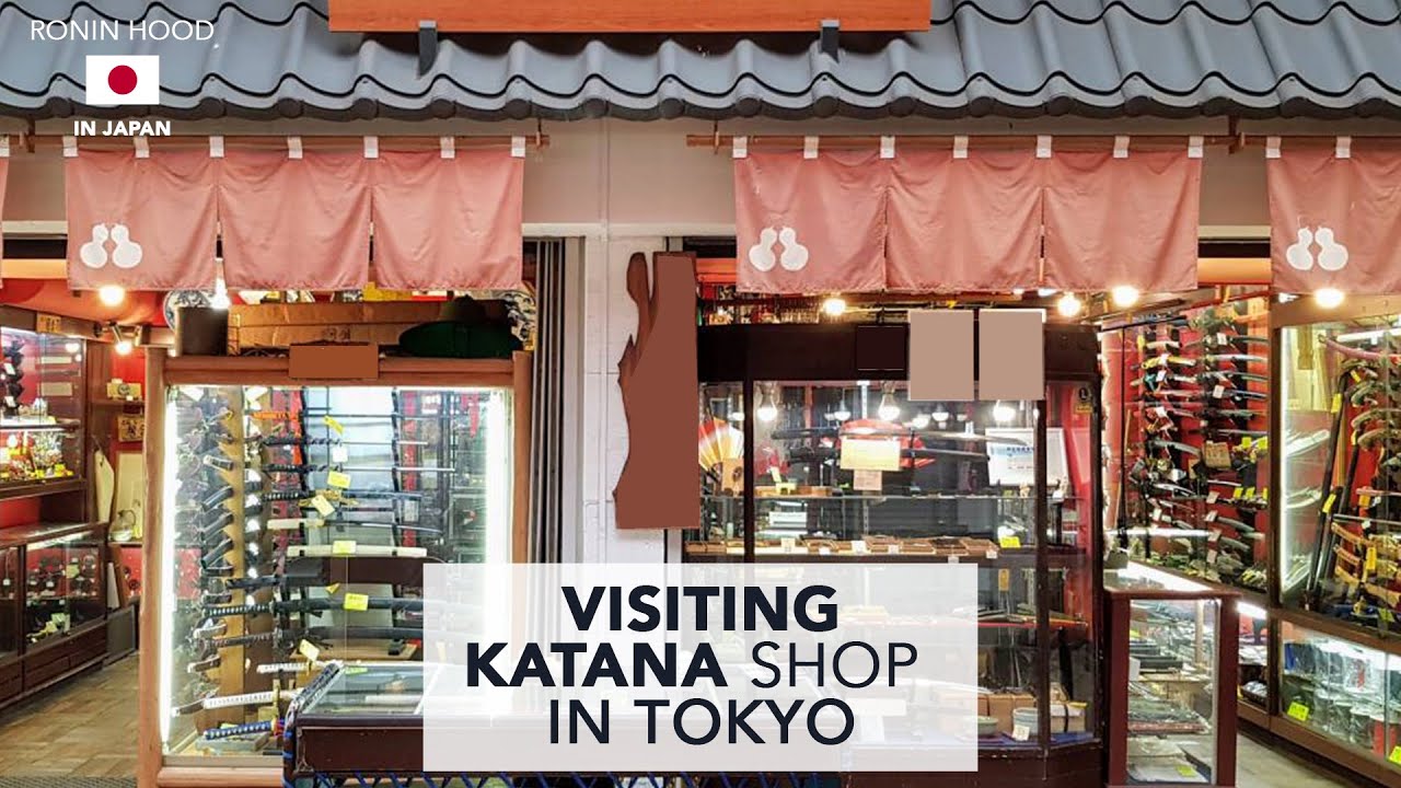 KATANA SHOP in Tokyo #katana #sword #tokyo #martialarts #travel
