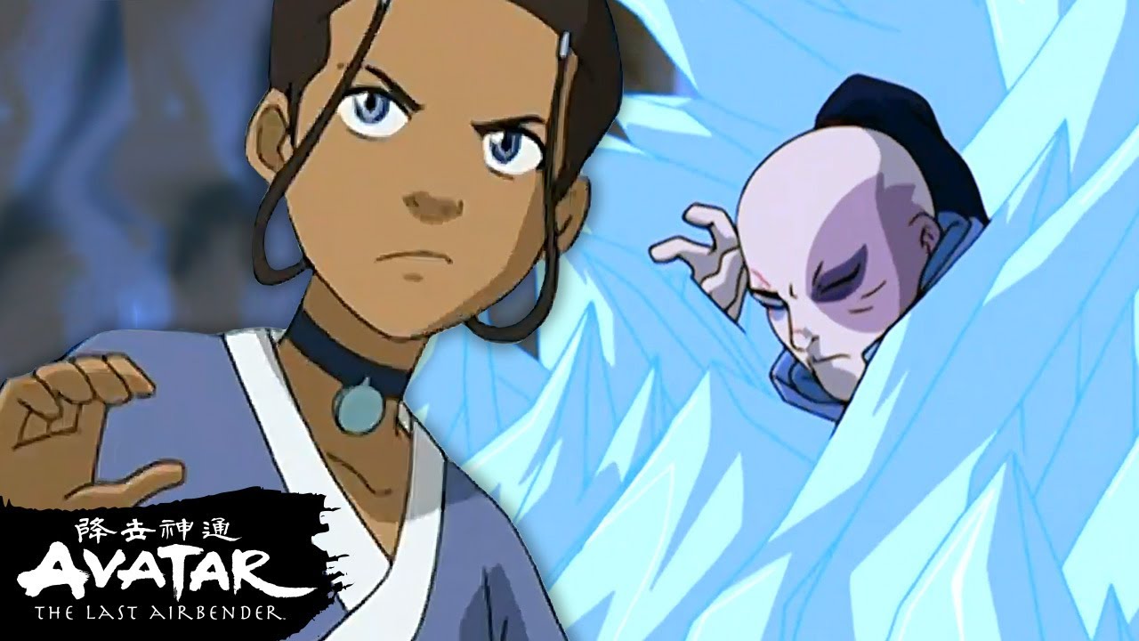 Katara, Korra, & Aang's Best Icebending Moments! ❄️ | Avatar