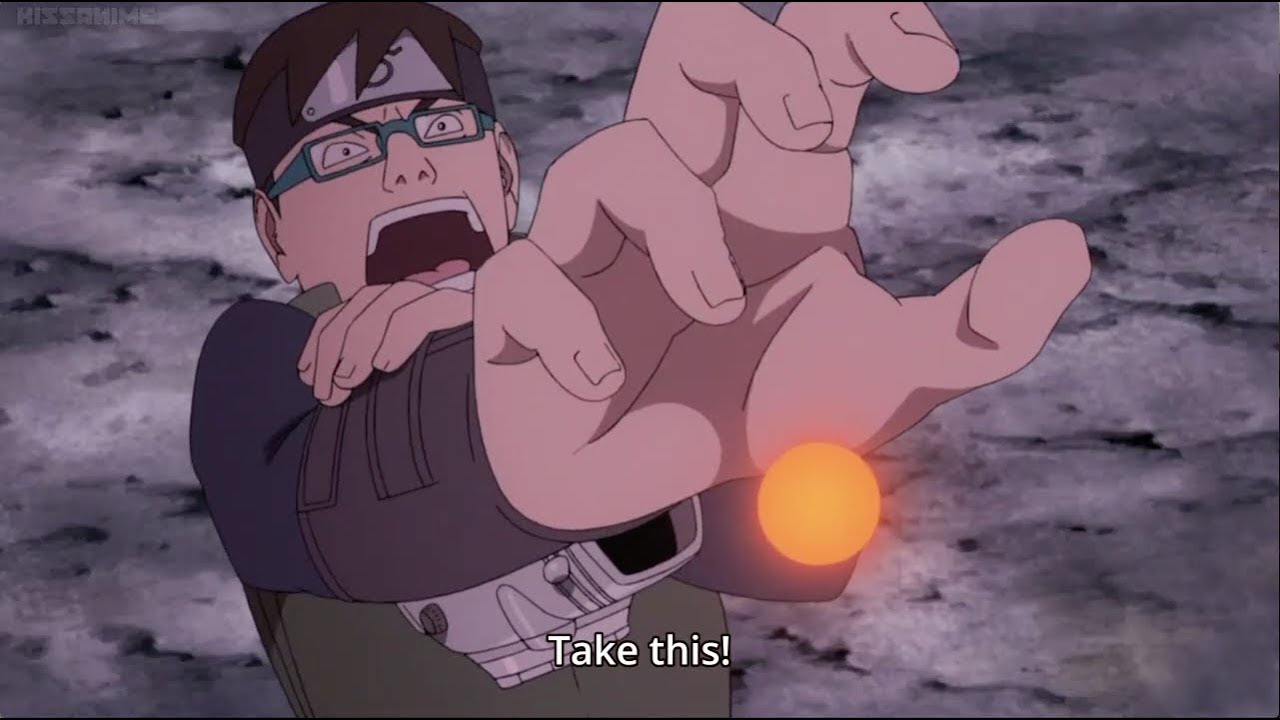 Katasuke Uses Scientific Ninja Tool Against Momoshiki| Boruto  episode 65 English dub| HD