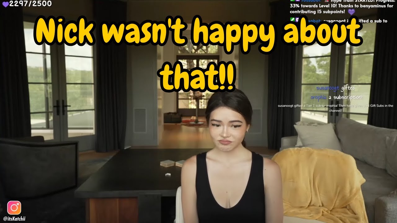 Katchii talks about the house and Nick !!