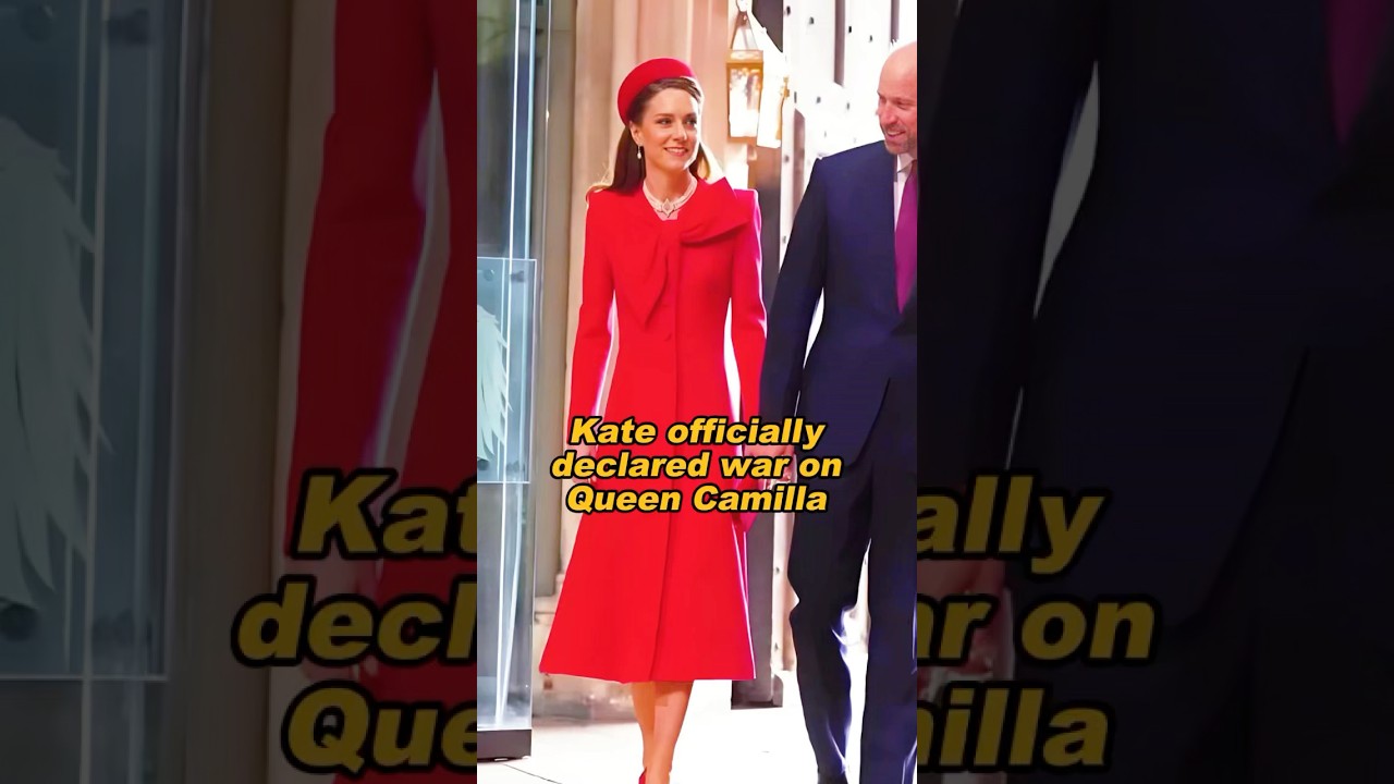 Kate officially declared war on Queen Camilla #Kate #queen #subscribe #shorts #fyp #youtube