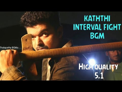 KATHTHI intermission fight scene BGM| Thalapathy Vijay| Anirudh|whatsapp status