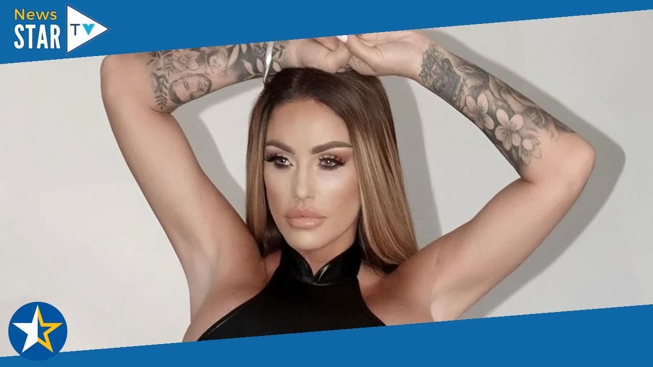 Katie Price sets pulses racing in tiny PVC bodysuit for racy photoshoot