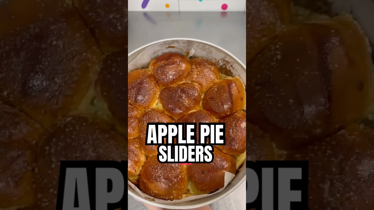 Katie’s APPLE PIE SLIDERS 🤤 *Recipe in comments*