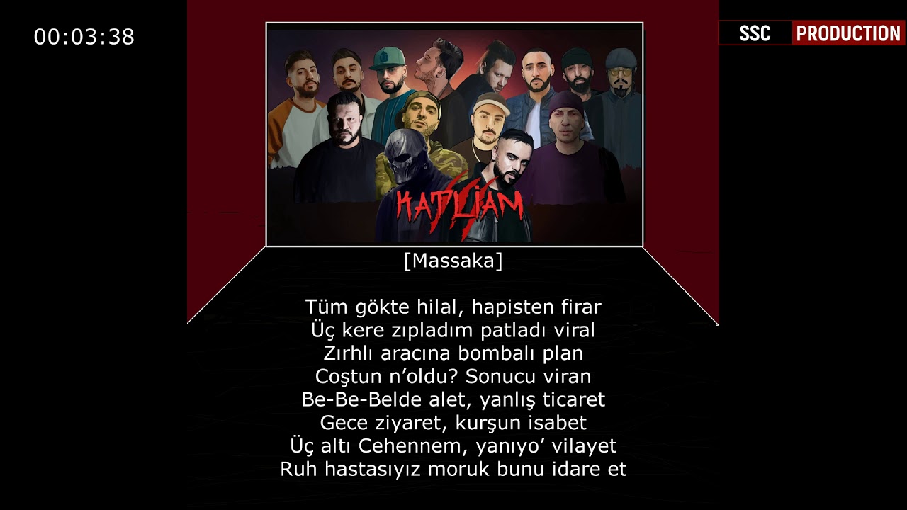 Katliam 3 ft. Massaka (Beat+Lyric) #katliam #beat #massaka