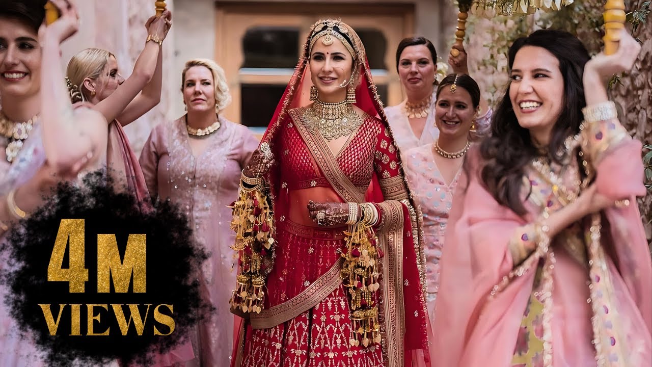 Katrina Kaif Royal Grand Entry In Her Wedding | Katrina Kaif-Vicky Kaushal Wedding Video
