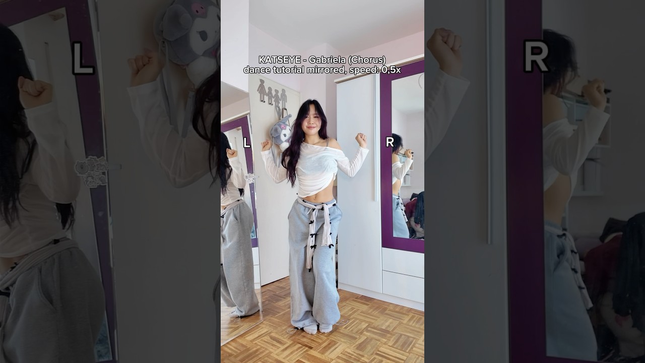 KATSEYE - Gabriela dance tutorial (slowed down) #katseye #gabriela #dancecover #dance #kpopdance