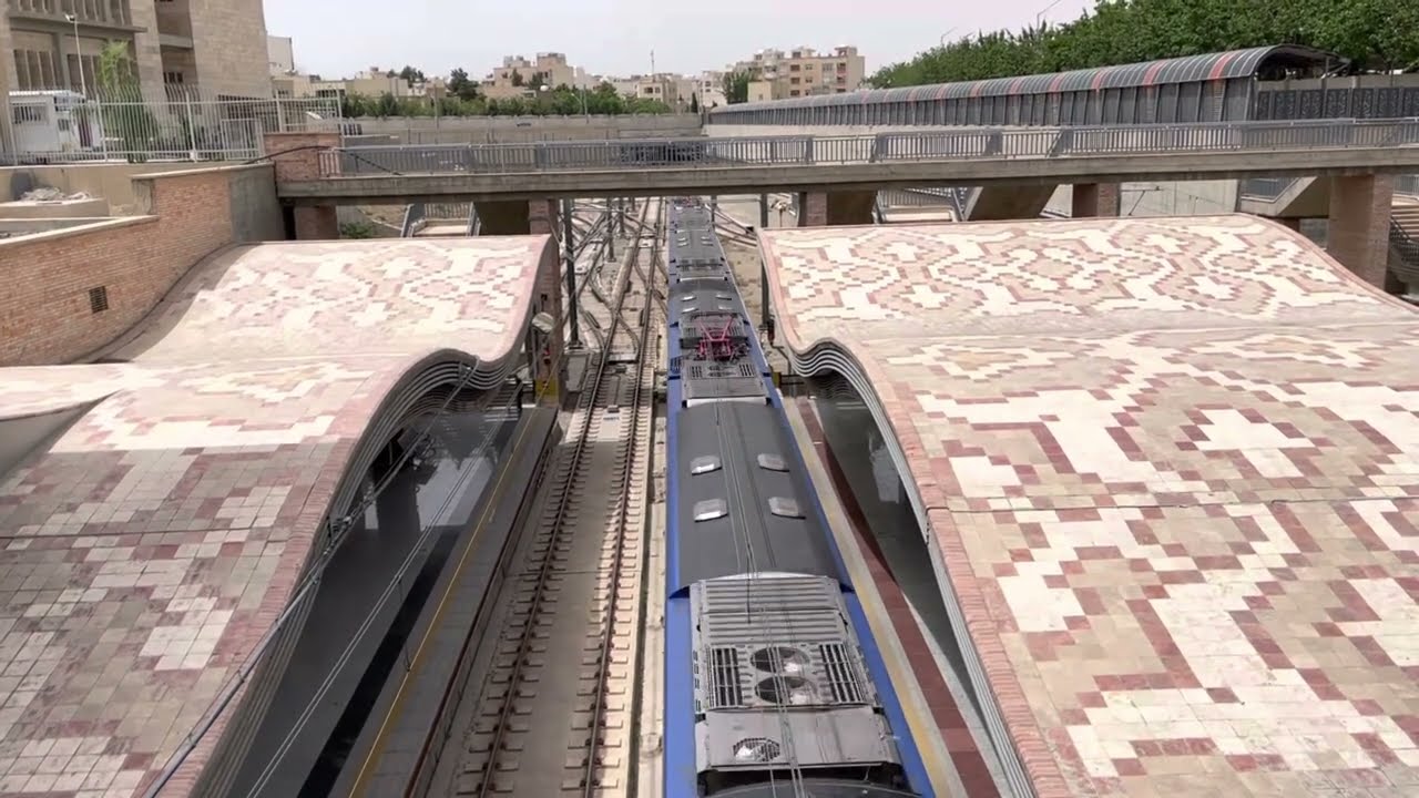 Kaveh Metro Station, Isfahan Metro Line 1, 2022