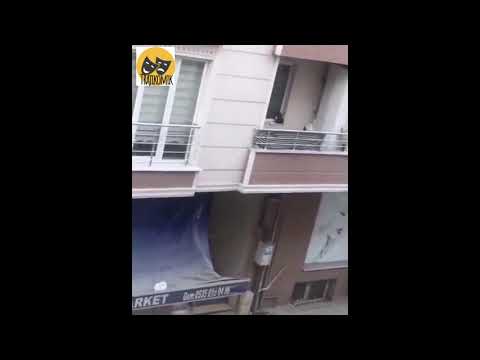 Kavga ederken balkondan düşen dayı