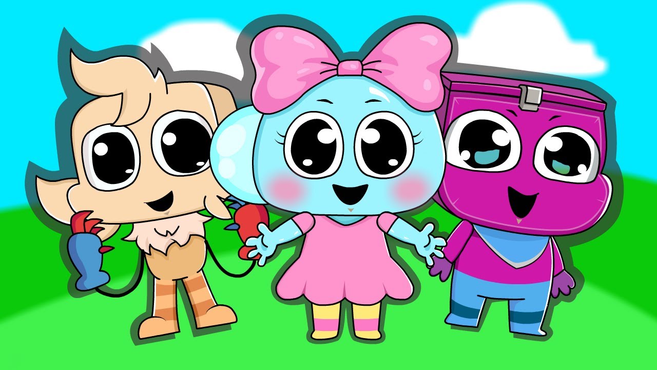 kawaii Sprunki OC Dandy's World: Poppy, Goob, Boxten | Compilation Sprunki Incredibox