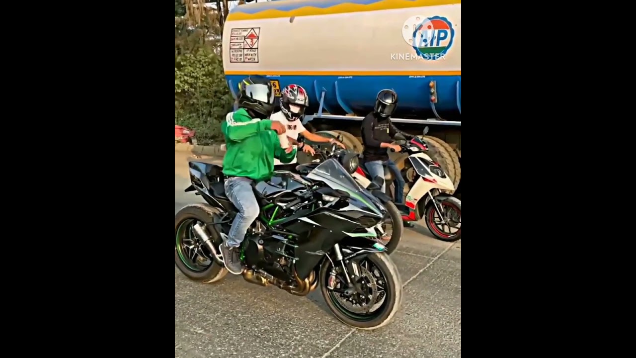 Kawasaki Ninja H2 😎 💪 power