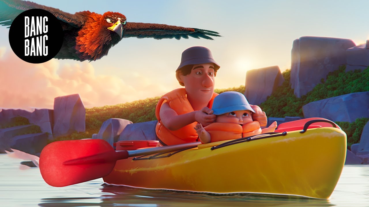 Kayak outing along a peaceful river turns out to be a real adventure | CG short film 