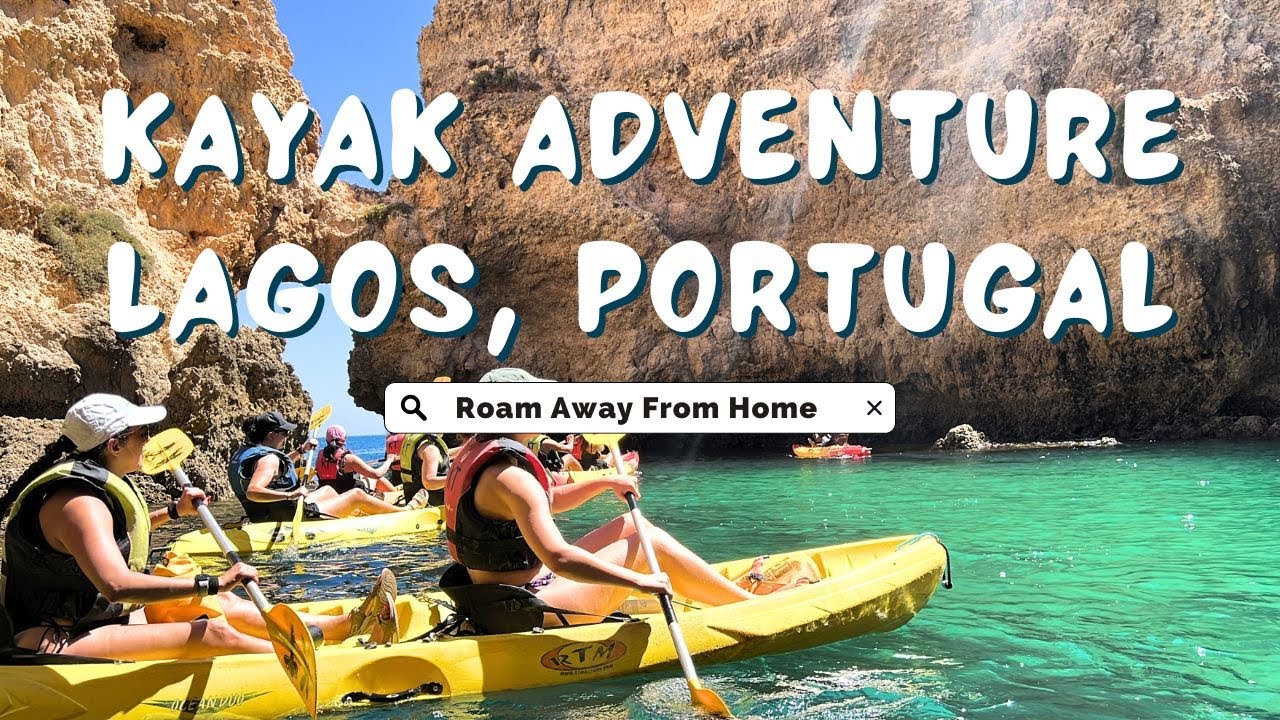 Kayak Tour in Lagos, Portugal | exploring Algarve sea caves